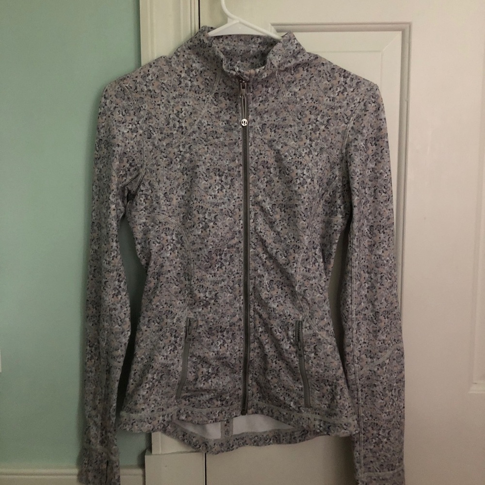 Lululemon Pink & Grey Jacket/Zip-up Define Jacket